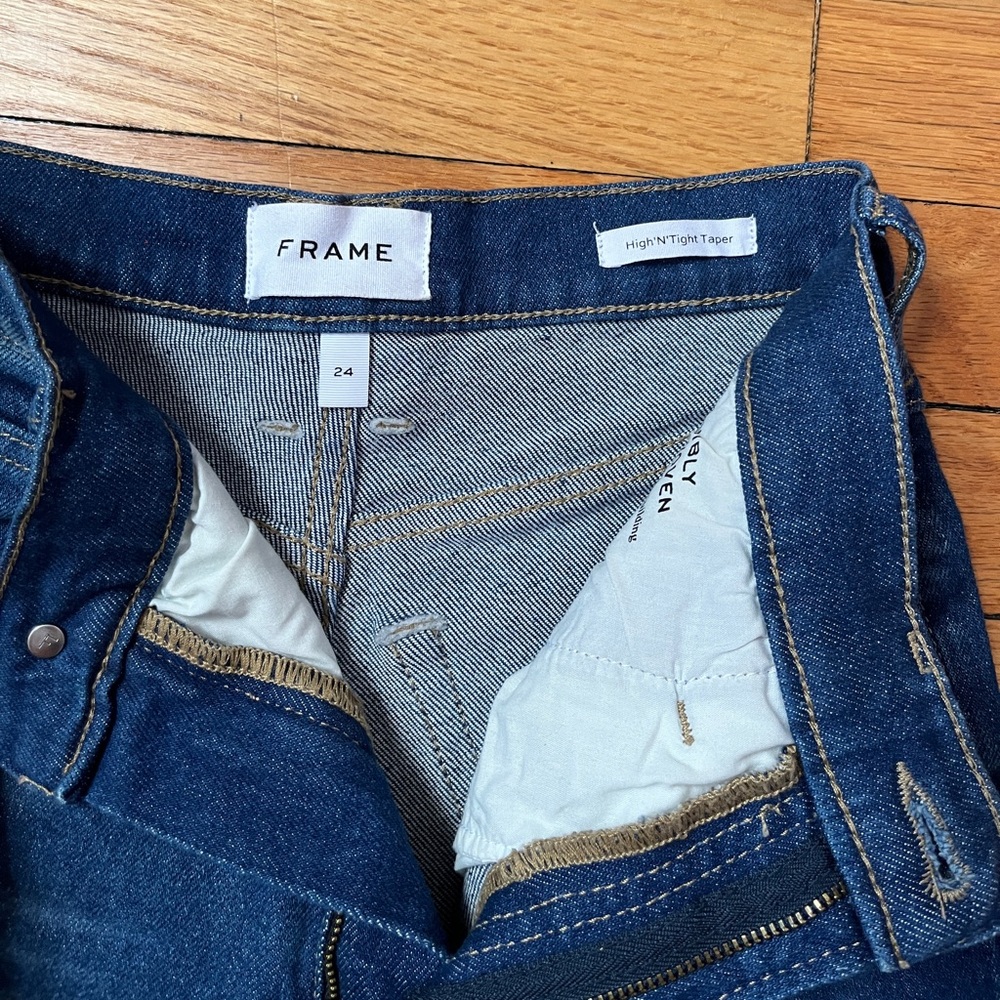 Frame High n Tight taper jeans